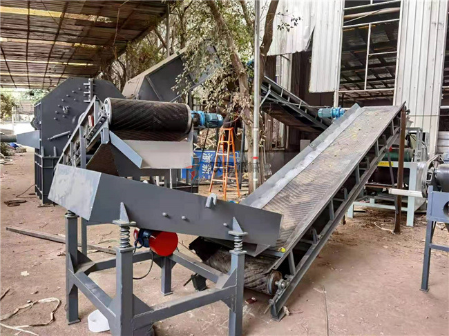 廢鋁粉碎機生產(chǎn)線流程